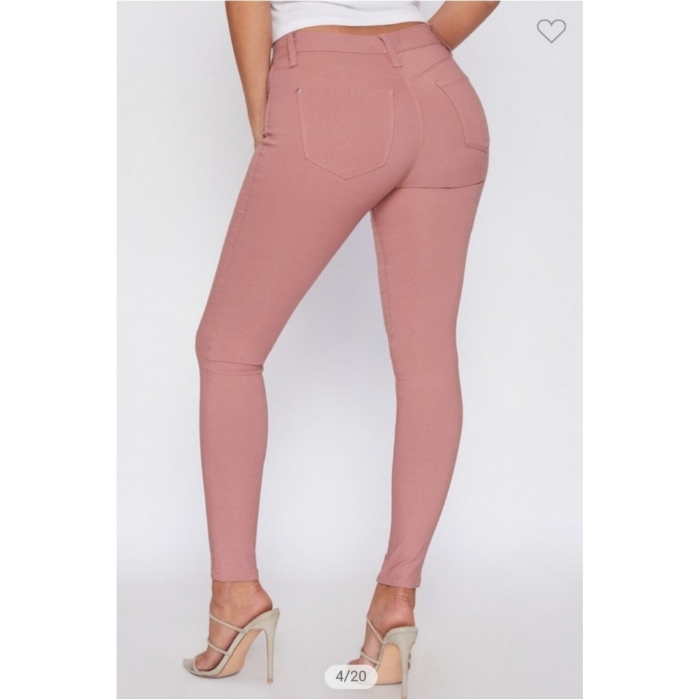 YMI Hyper Stretch Mid Rise Skinny - Picture 2 of 4